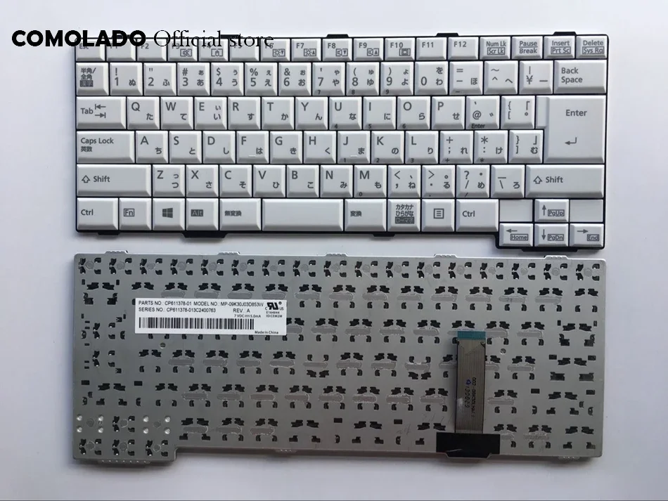 

Japanese Laptop Keyboard for Fujistu LifeBook A561D A561C E741 A552 SH560 SH761 T901 S761 S762 Series JP Layout