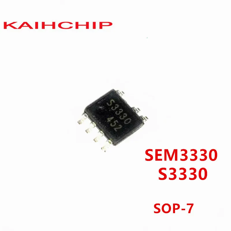 10pcs/lot S3330 SEM3330  SOP7  Liquid crystal chip  In Stock