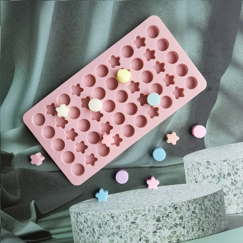 Kinds Sugarcraft Silicone Mold Dropper Grids Gummy Animal Fondant Chocolate Candy Mould Cake Baking Decorating Tools Resin Art