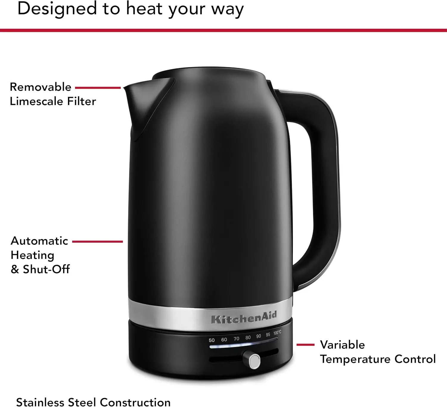 1.7 Liter Electric Kettle, KEK1701
