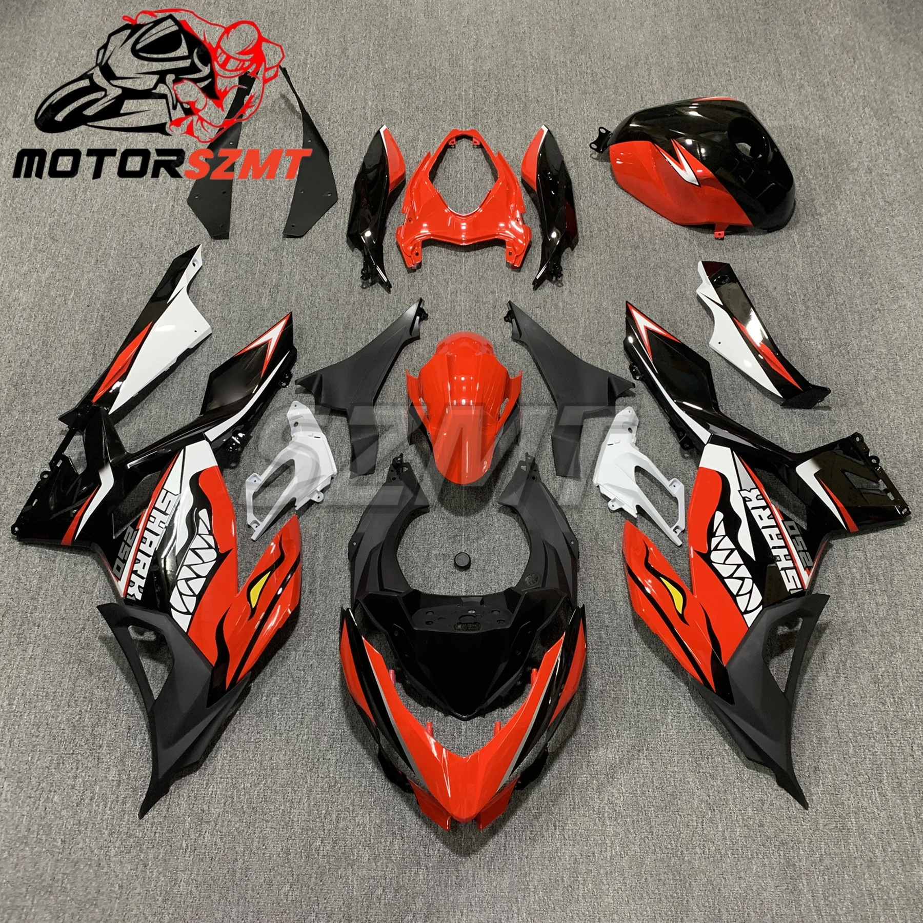 Motorcycle Fairing Kit pour for Ninja400 2018 2019 2020 2021 2022 2023 and EX400 18 19 2021 22 23 Year fairing motorcycle shell