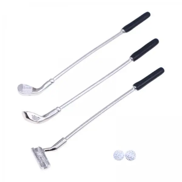 6x1/12 Golf Club Dollhouse BJD Accessories Mini Miniature Dollhouse Accessories Miniature Scene Prop Dollhouse Decoration