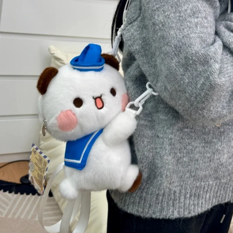 

Yier And Bubu Authentic Plush Sailor Bag Cute Cartoon Crossbody Shoulder Backpack Removable Strap Anime Peripheral For Kids
