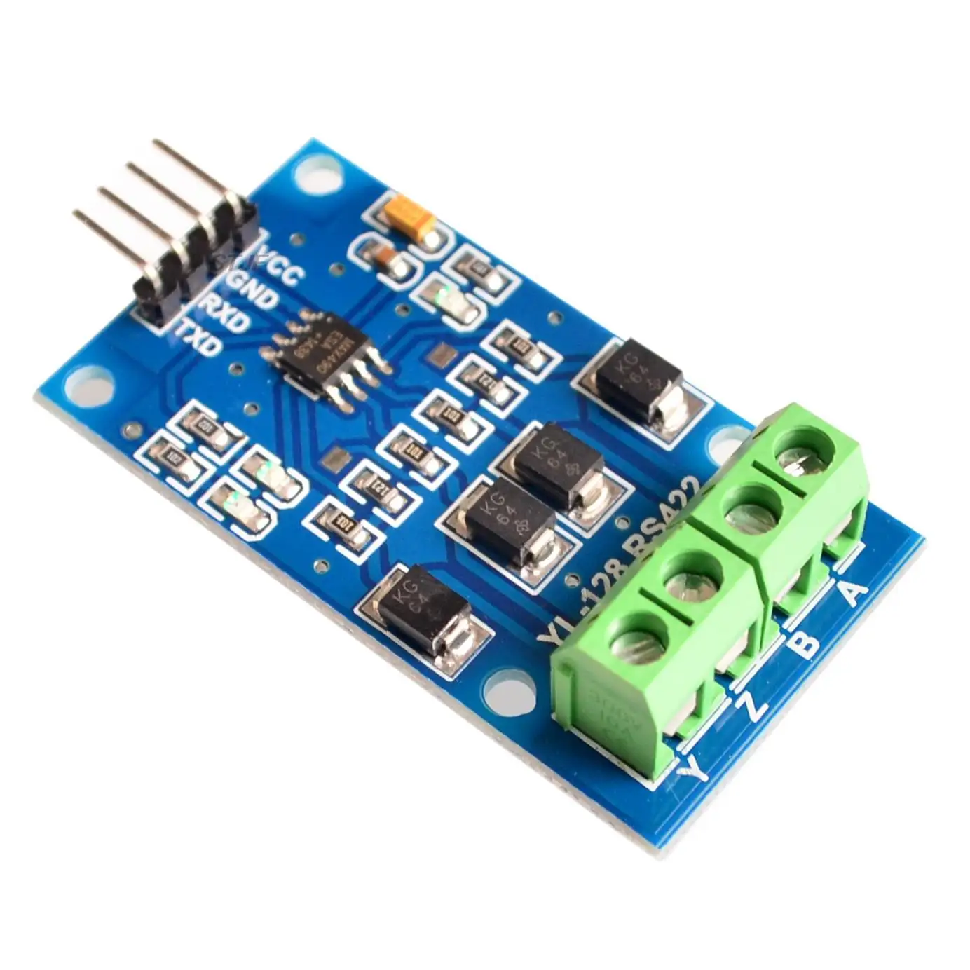 RS422 module transfers between TTL bidirectional signals Full duplex 422 turn microcontroller MAX490 TTL module