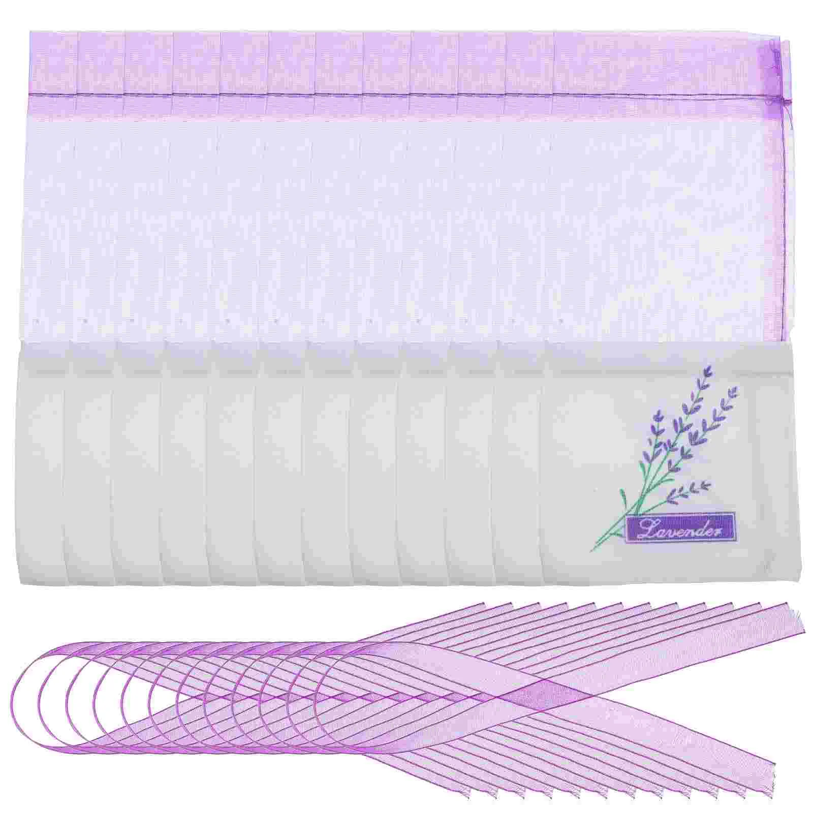 

30 Pcs Filling Bag Bride Mesh Lavender Bags for Wardrobes Empty Cotton Fragrance