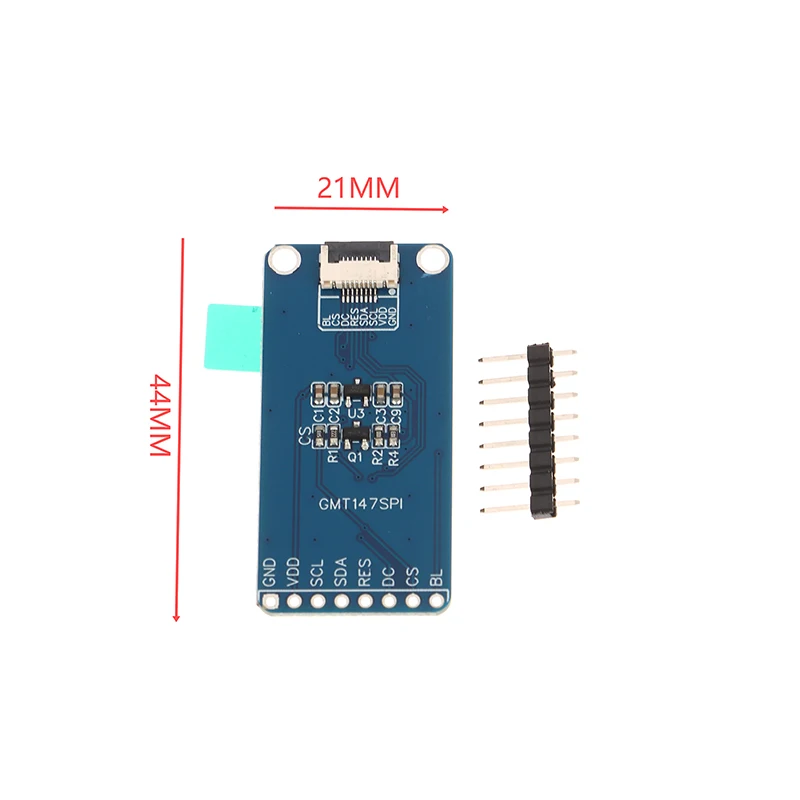 1.47 Inch TFT LCD Screen ST7789P3 Small Screen 172 * 320 Bare Screen LCD Serial Port SPI Module