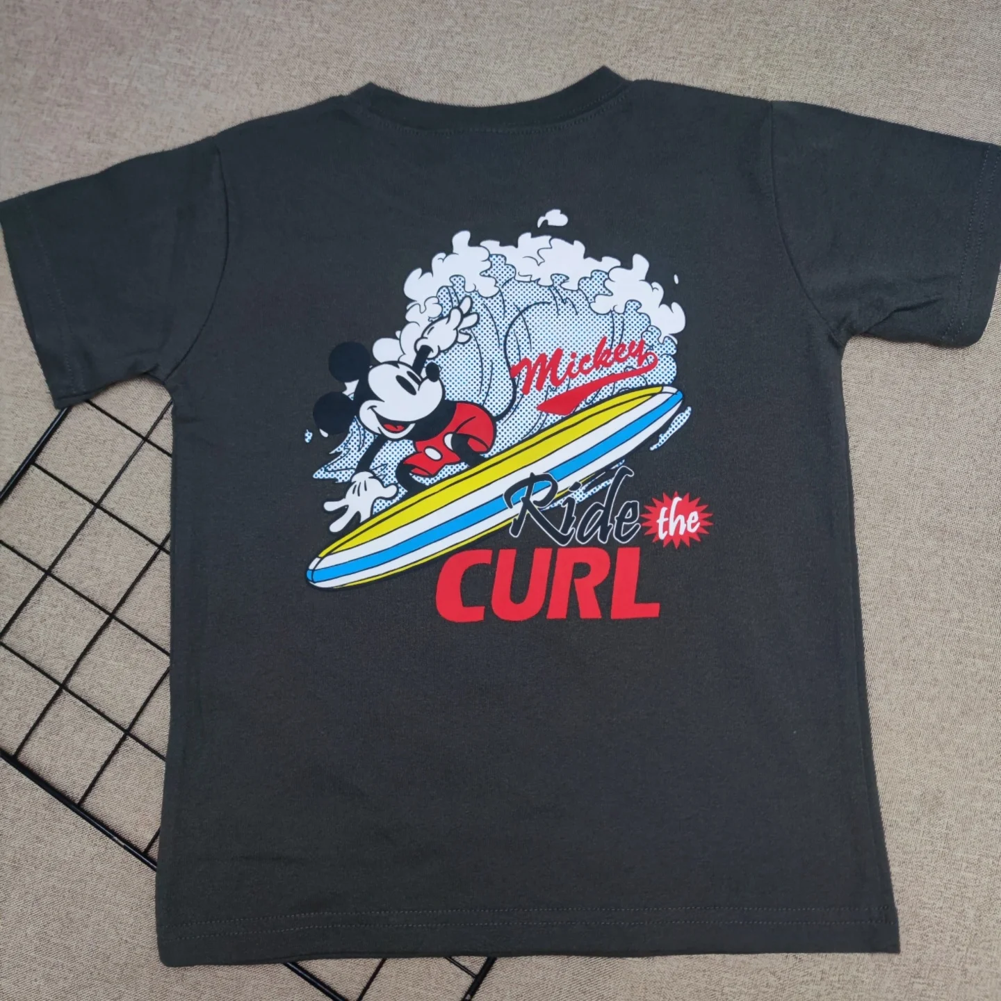 2026 جديد ميكي ماوس الرجال والنساء تي شيرت موضة مطبوعة فستان صيفي قميص الانمي كم قصير قمة الموضة النسائية #2