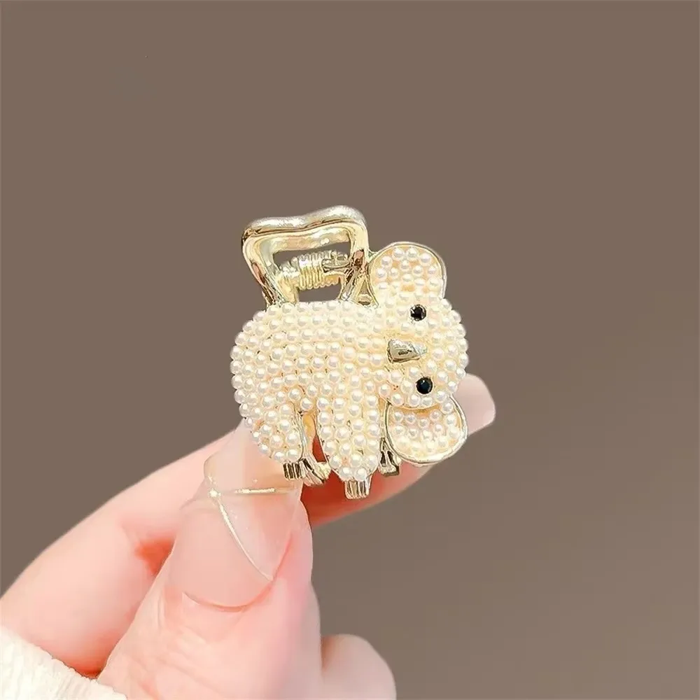 Nuovo Koala Granchio Mini Artigli per capelli Perla Donna Ragazze Accessori per capelli moda Forcine per capelli alla moda Princess Bnags
