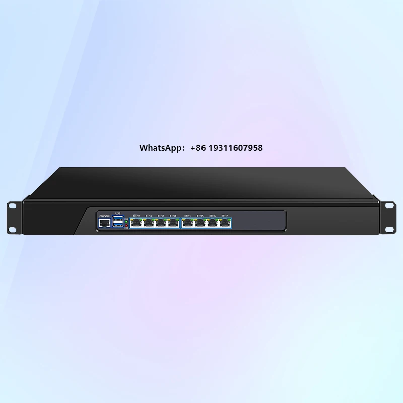 

1U Rackmount Appliance 989 Ssd 512Gb Mini Pcie Usb3.0 Ddr3 8 Lan Core Rack Core-I7 3520M Pfsense Firewall Router 10G Sfp I7