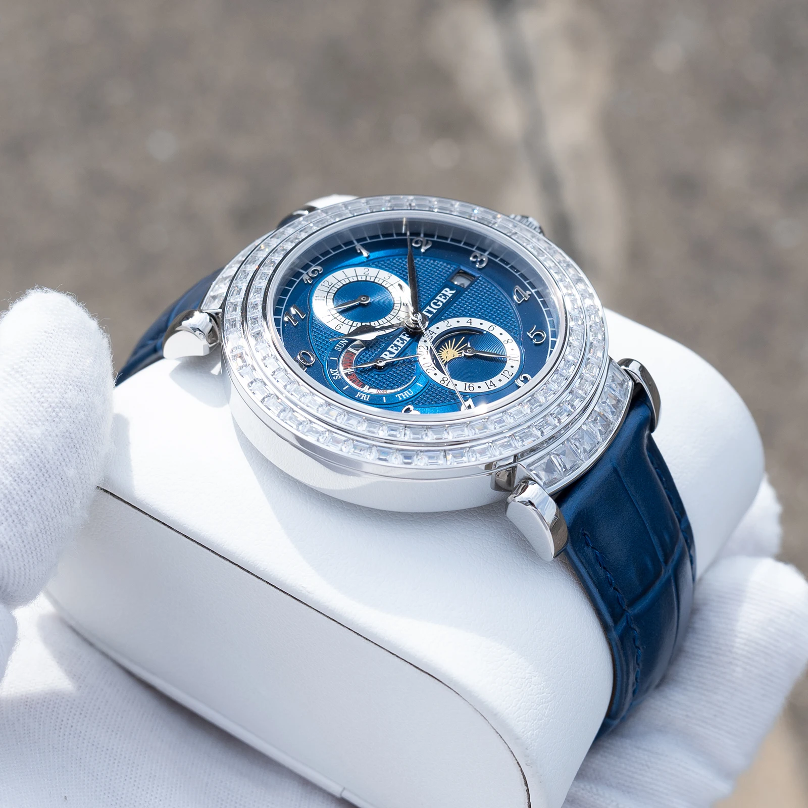 Relógio Mecânico Multifunciona - Moonphase Complication Watch avaliação e preço