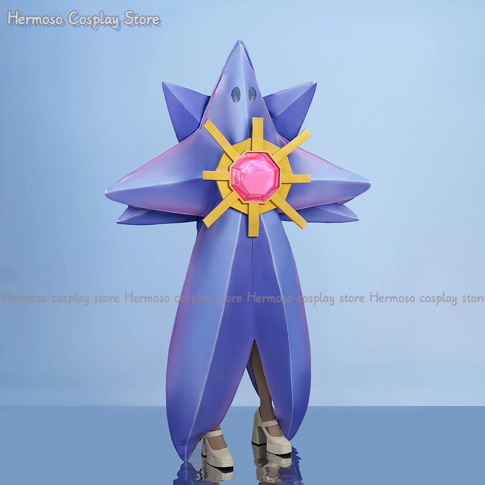 Mega Starmie Strój Cosplay w Kształcie Gwiazdy Akcesoria do Gier Interesująca Kolekcja Dekoracja Prezent na Boże Narodzenie Ubranie Prezent