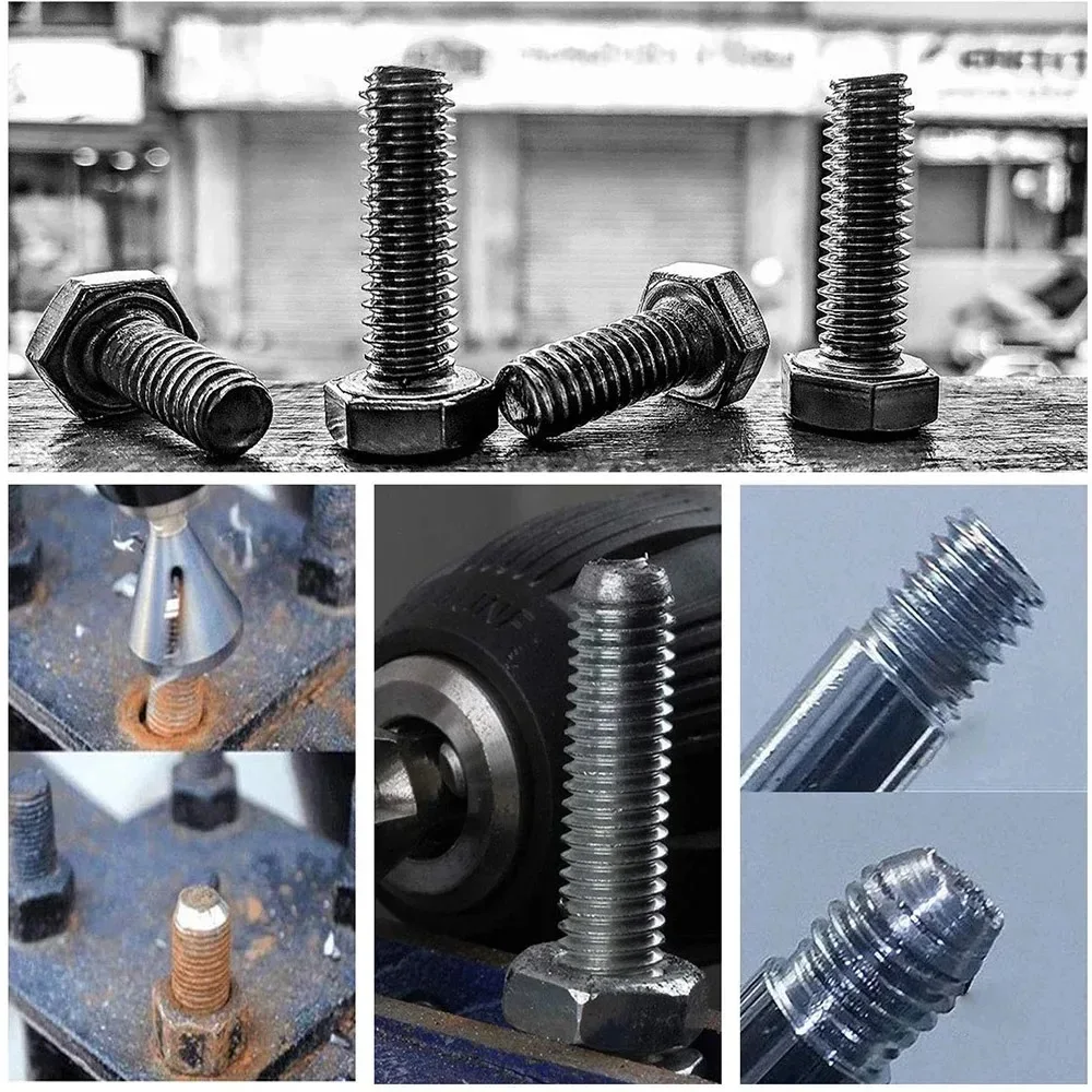 Six Blades/Three Blade New External Chamferer Deburring Triangular/hexagonal Handle Drill Bit Trimming Electric Tool Accessories