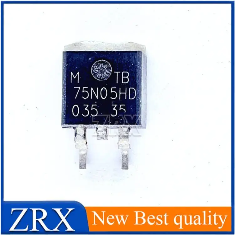 5Pcs/Lot New Original Patch Field Effect Tube MTB75N05HD N05 75 A 50 V TO 75-263 Integrated circuit Triode In Stock
