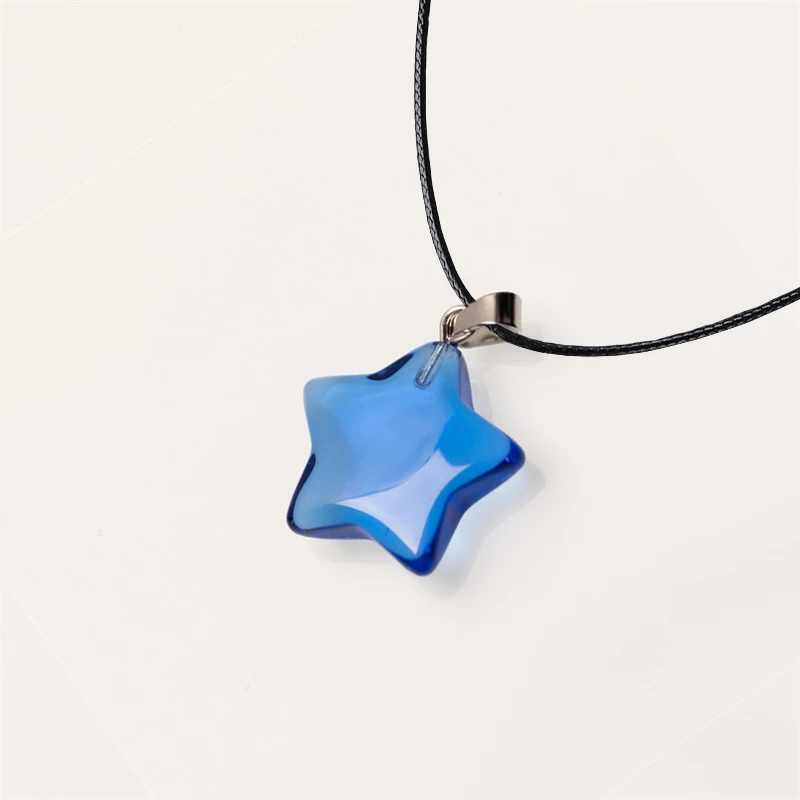 2023 Trend Neue Naturstein Hexagon Kristall Rosa Kristall Opal Stern Anhänger Halskette für Frauen Pendel Schmuck Geschenk – Detail 7