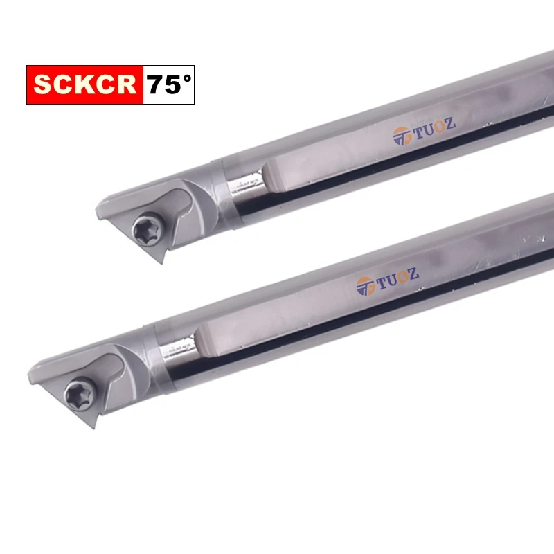 Alat Pembubutan Internal Tahan Guncangan Baja Tungsten C06K-C16Q SCLCR/SCLCL/SCKCR/SCKCL 06 09 Kompatibel dengan Sisipan CCGT0602/09T3