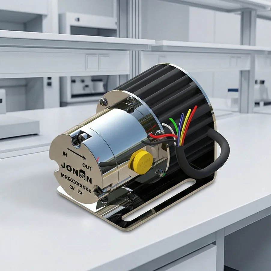 

High Flow High Viscosity 1L/Min Micro Magnetic Gear Pump with Motor