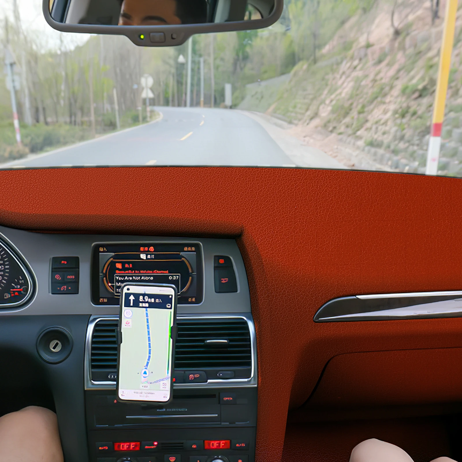 

Pattern Film Stickers Refit PVC Textured Dashboard Interior Protection Practical Cleaning Modification Decals