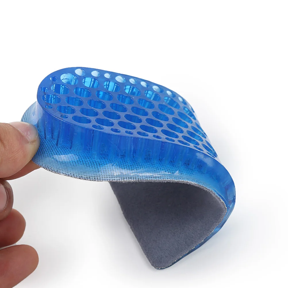 

Inner Height Increasing Insole Shoe Pads Elevator Insoles High Heel Cushion Risers Invisible Heel Pad Silicone Honeycomb Non