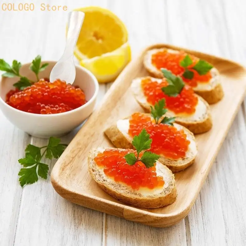 Glass Caviar Serving Tray Heat Cold Resistant for Optimal Caviar Preservation D0LD