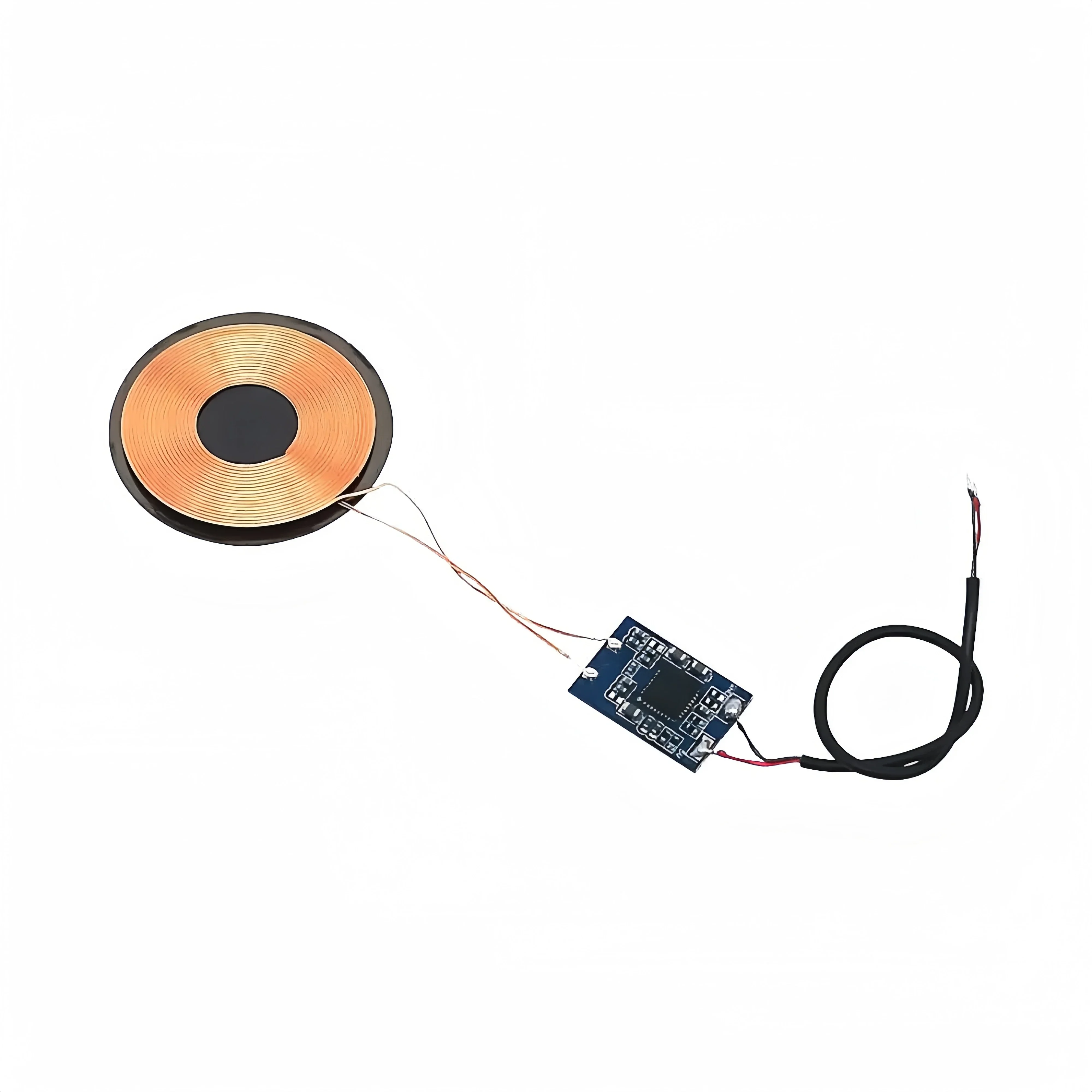 

Qi Standard Wireless Charging DIY Coil Receiver Module Circuit Board Wireless Charging Coil for iPhone SmartPhone