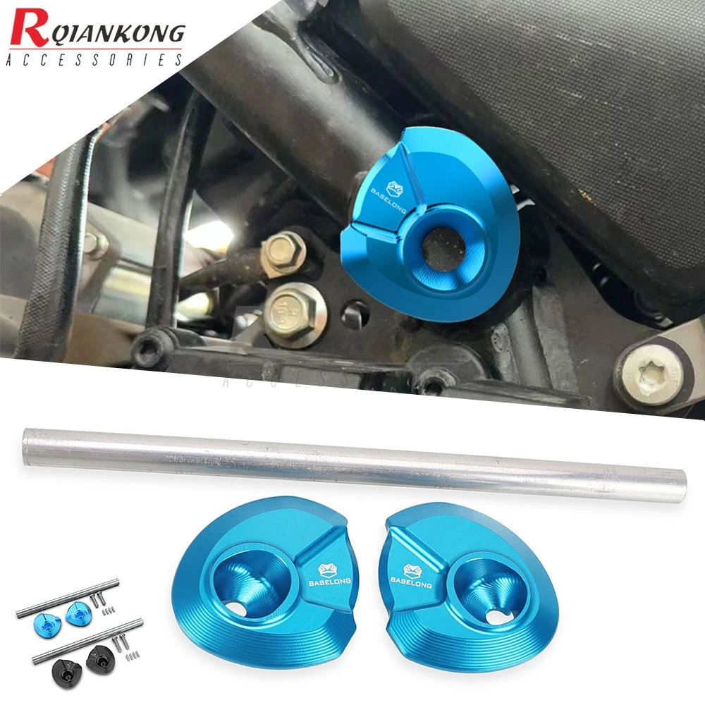 

FOR CFMOTO 450MT Ibex450 IBEX 450 MT 2024 2025 2026 Motorcycle Accessories Frame Hole Cap Cover Plug Bolt Protector Aluminum