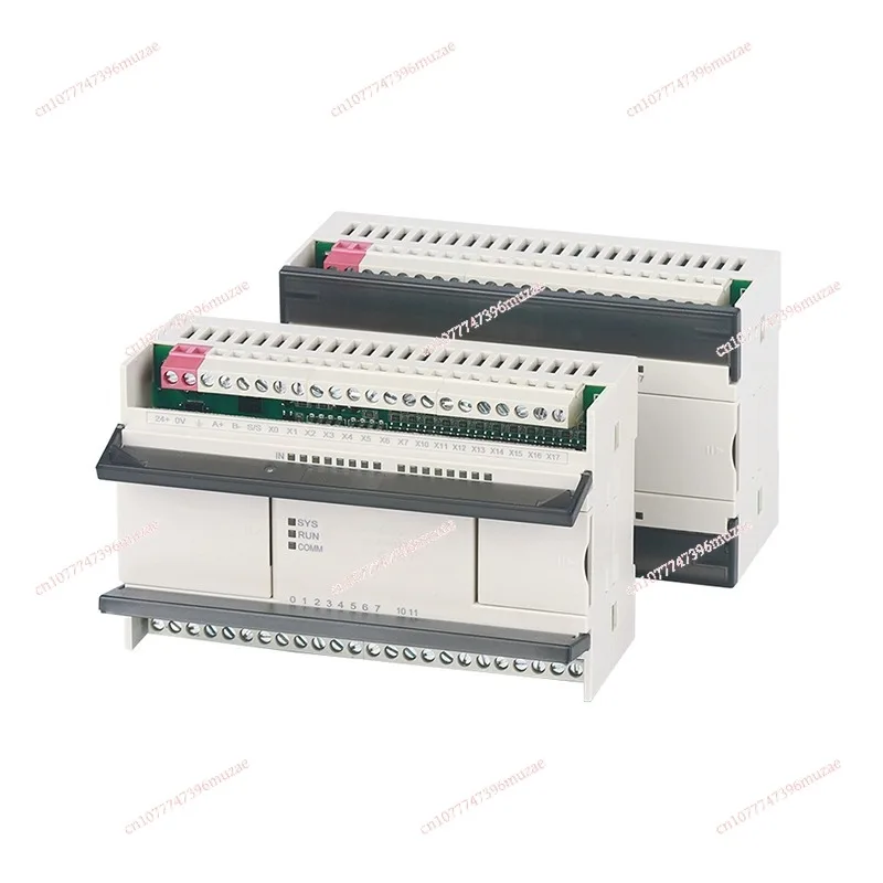 with FX3U domestic PLC controller Ethernet industrial control board analog PLC expansion module