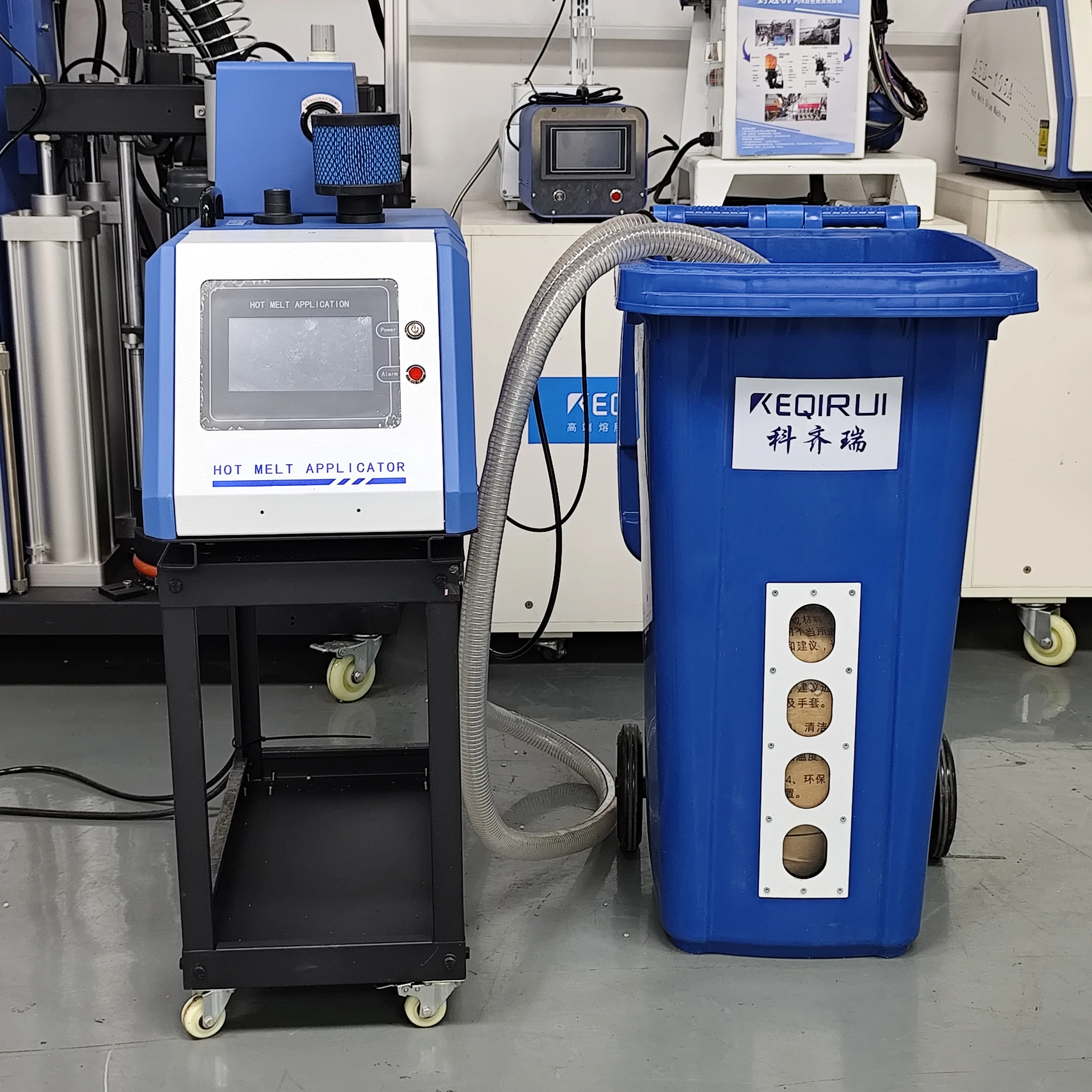 

Automatic Hot Melt Glue Machine Pneumatic/Electric Drive Automatic Feeding Pump Gear for Food Chemical New Wood Case