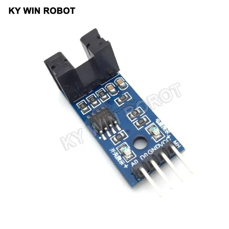 1 個スロットタイプ IR フォトカプラ速度センサーモジュール LM393 Arduino 用溝カプラセンサー 3.3V-5V 接続リレーブザーモジュール