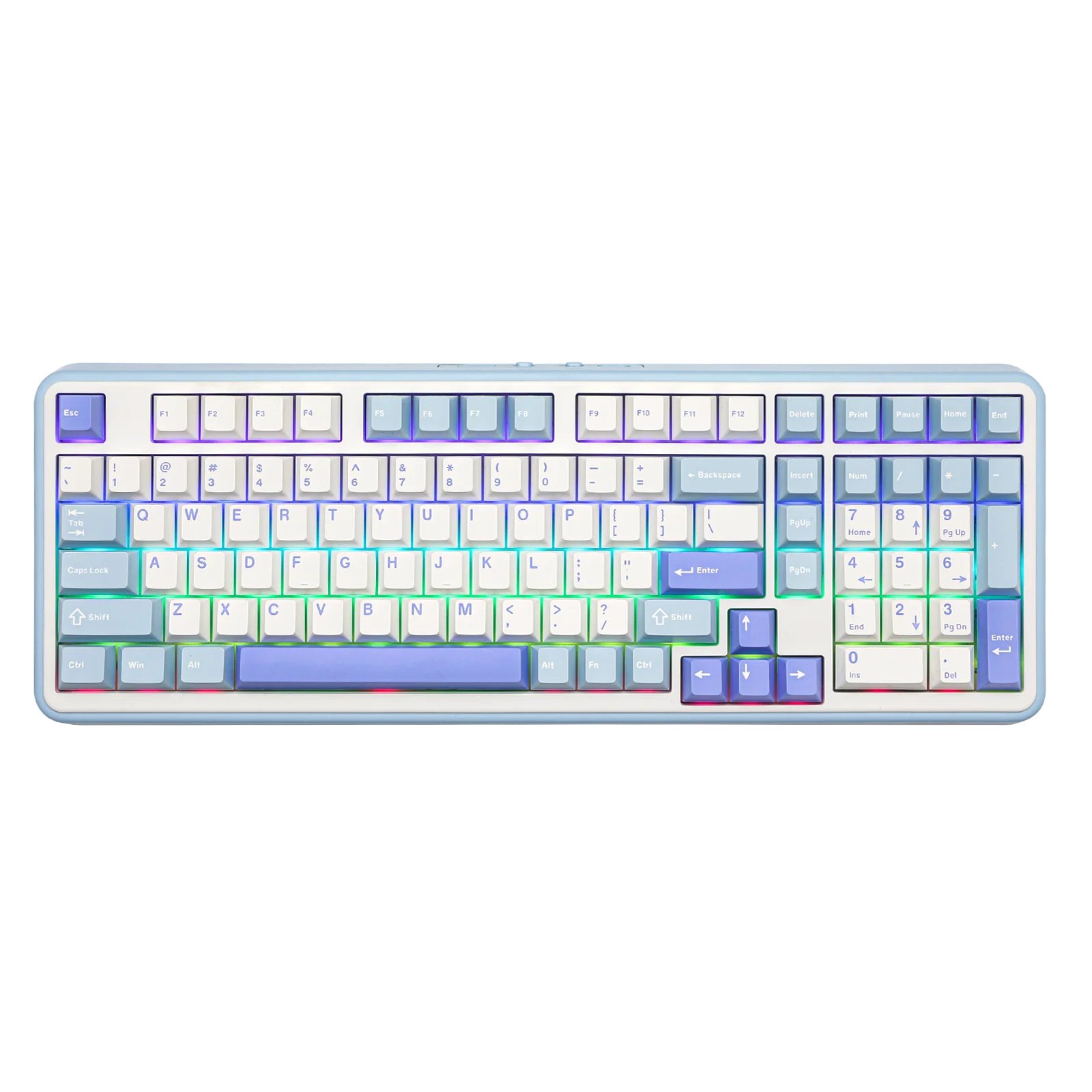 

EPOMAKER TH99/TH99 Plus 96% 1800 Layout Gasket-Mounted Tri-mode Wireless Mechanical Keyboard with RGB Backlit & Custom Software