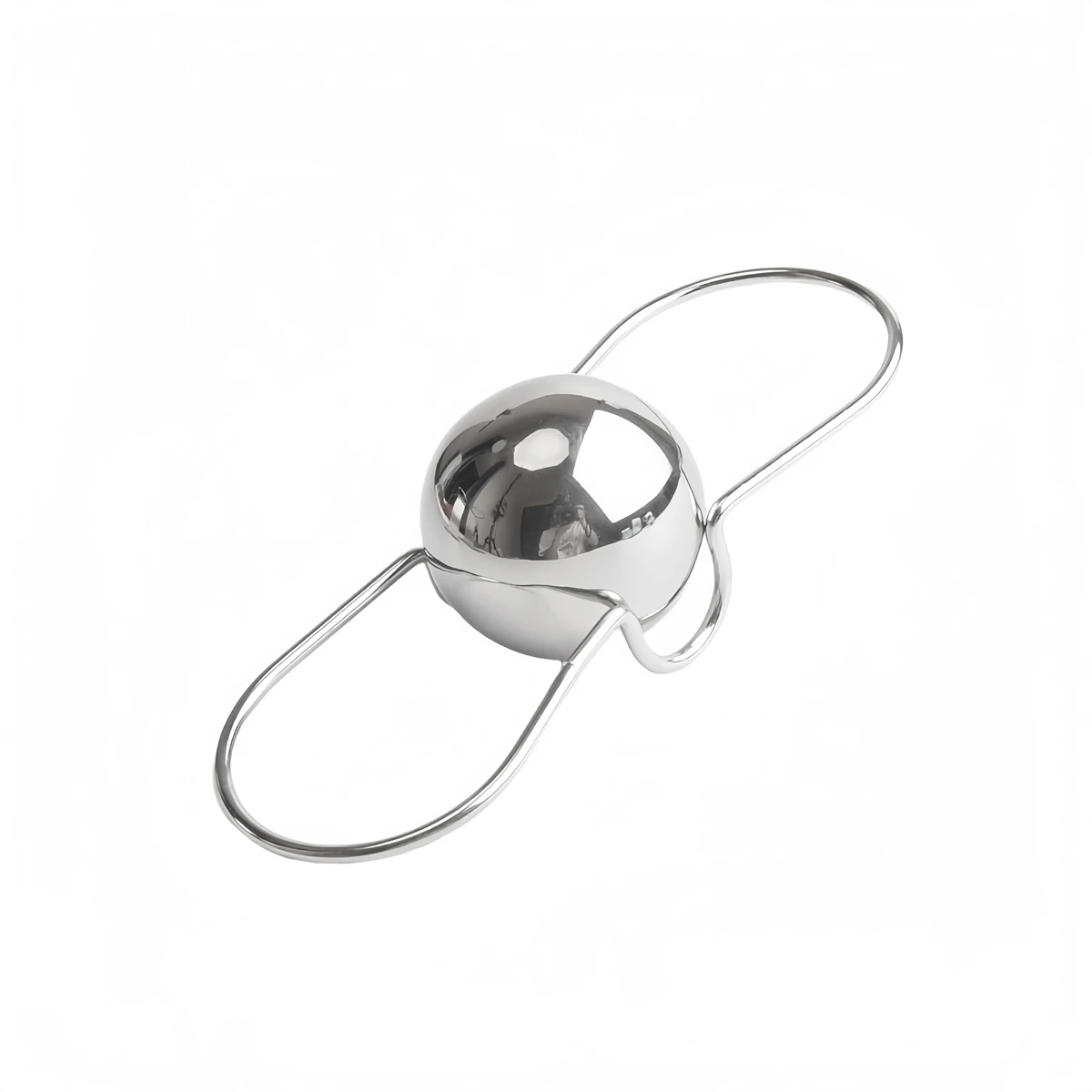 Reusable Stainless Steel Ice Ball Chilling Stones with Holder for Coffee and Whiskey Keep Drinks Cold and Flavorful