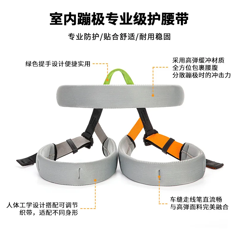 S Grade Thai Aerial Yoga Bungee Rope Set, Elastic Resistance Bands for Studio Indoor Portable Fitness Equipment Body Building