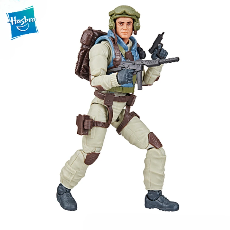 Genuine Hasbro G.I. Joe Confidential Series 115 Airborne Troops Figure Action  Model Children Toy Birthday Gift Collection