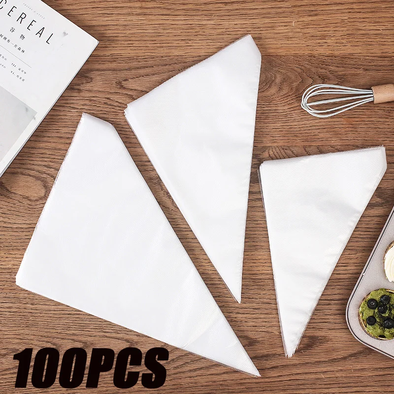 

100 шт., мешки для крема для торта, для выпечки