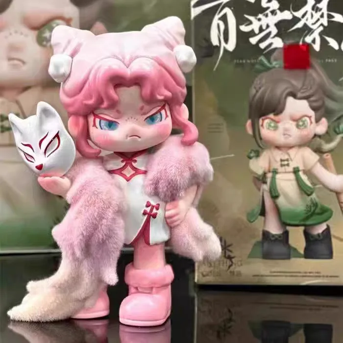 تماثيل وحلي على الطراز الصيني بدون سلسلة تابوس صناديق أعمى الجيل الخامس ألعاب عصرية حقائب أعمى مجموعة ألعاب سطح المكتب #2