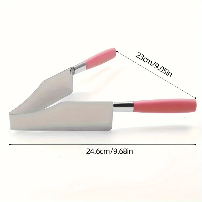 One Piece, Stainless Steel Cake Slicer - Creative Cake Slicer, Pastry Slicer, Pizza Pie Slicer - Convenient Kitchen Tool