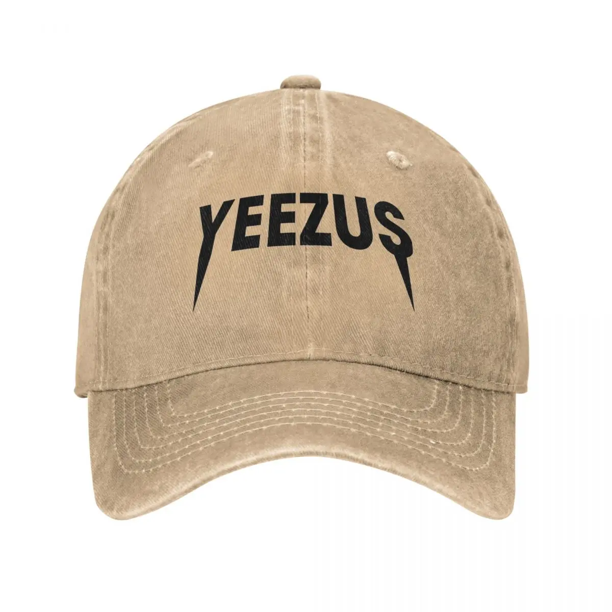 Yeezus Kanye West Baseball Caps Retro Distressed Washed Headwear Men Women Outdoor Running Golf Unstructured Soft Caps Hat