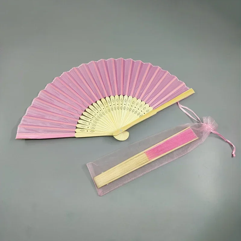 Folding Fan Wood Fans Wedding Gift for Guests Holiday Gifts Japanese Decoration Hand Chinese Elegant Women Summer Crafts Home