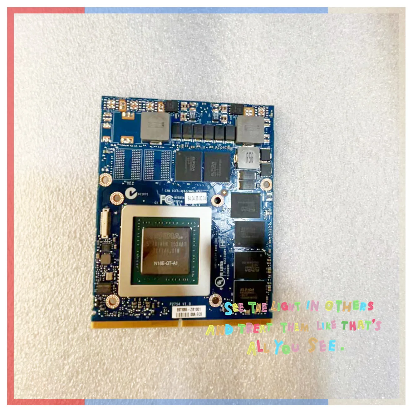 Imagem -03 - Placa de Vídeo de Vga para Msi Gtx 970m Ms1w0j1 Ver 10 3g Ddr5 192bit 16f3 16f4 1762 1763 Gt70 Gt60 Série Ge72