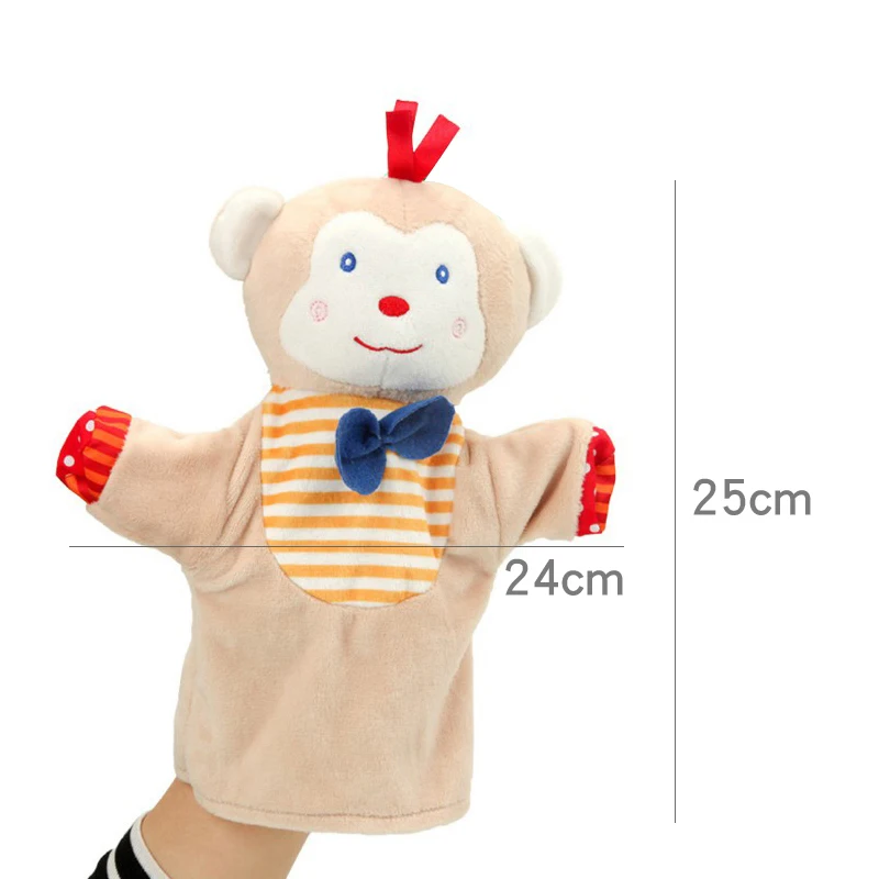 2023 Hot Puppet kids hand puppet stuffed toy fingers Animal Hand Puppets Educational Toy Children Teaching Aids Story Props