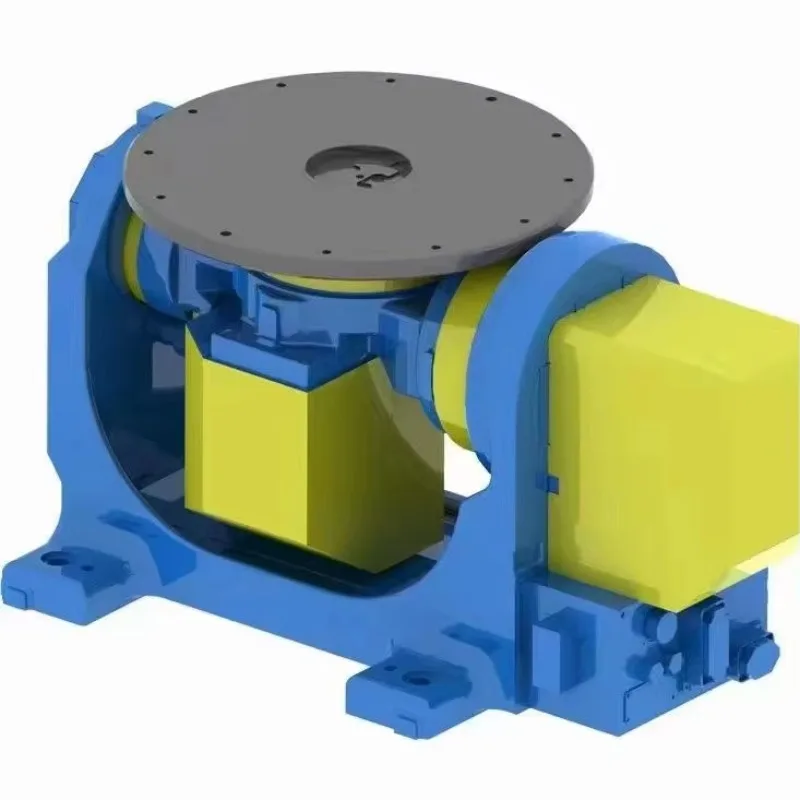 Heavy-Duty Motorized Variable Speed Welding Turntable Positioner Lift Rotate Pipe Rotator Rolling Manipulator Welding Positioner