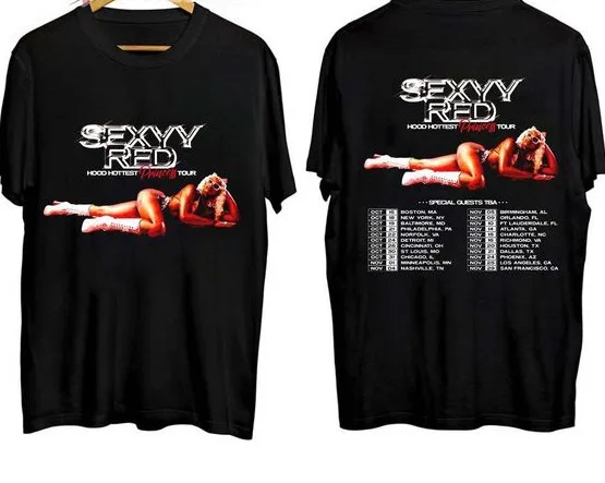 Sexyy Red Hood Hottest Princess Tour 2023 Tickets Merch Shirt