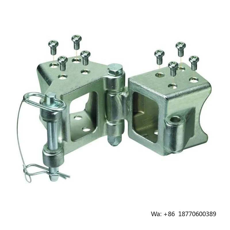 Trailear Coupling Boat Trailer Folding Swing Tongue 3