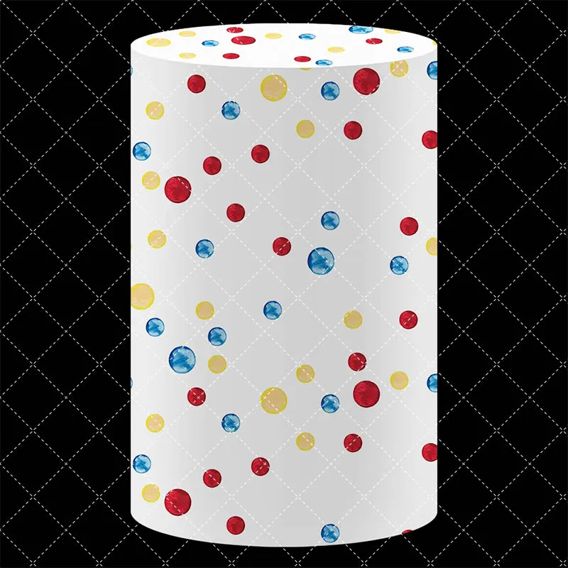 Mehofond السيرك كرنفال حفلة اسطوانة خلفية غطاء الاطفال عيد ميلاد الطفل دش الحلوى الركيزة نجوم بالون ديكور خلفية