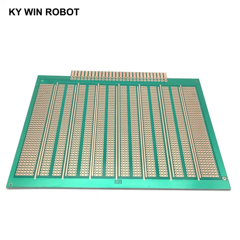 Placa de circuito Universal para Arduino, 1 piezas, 15x18,5 CM, verde, un solo lado, prototipo de papel PCB, matriz de experimentos, 15x18,5 CM