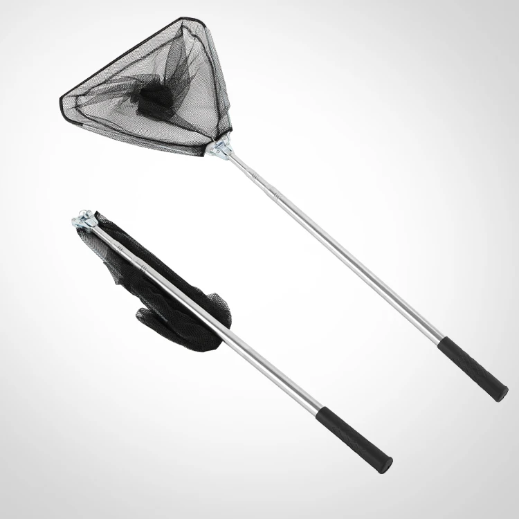 180cm-210cm-250cm-300cm-アルミ製フィッシングランディングネット-折りたたみ式魚網-伸縮式ポールハンドル付き