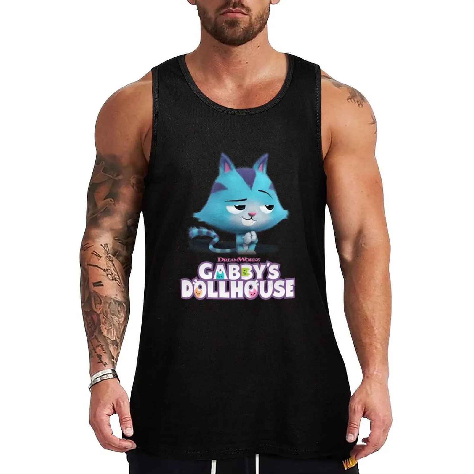 

Gabby Dollhouse kids Catrat 2022 Tank Top sleeveless man shirts sleeveless shirt man clothes for men cotton t-shirts man