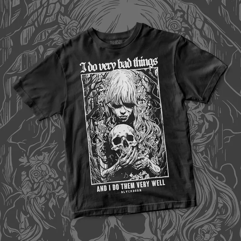 

I Do Very Bad Things Cotton shirt