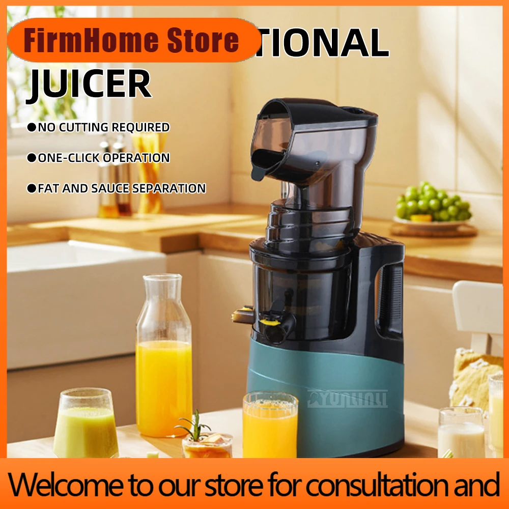 FirmHome StoreNYD31 Large-Diameter Juicer Household Automatic Separation Juice Extractor For Healthy Fresh Fruit And Vegetable J