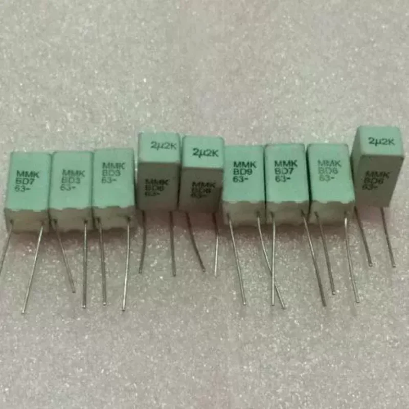 

10 шт. новый шведский EVOX MMK серии 2,2 мкФ 63 В муфта лихорадки тонкопленочный бесконечный конденсатор