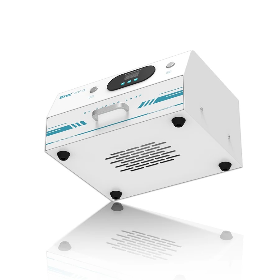 UV-3 عالية الكفاءة 1200 واط الأشعة فوق البنفسجية علاج صندوق إضاءة مزدوج توقيت ذكي علاج مصباح الهاتف LCD حافة الشاشة الغراء الجاف أدوات إصلاح